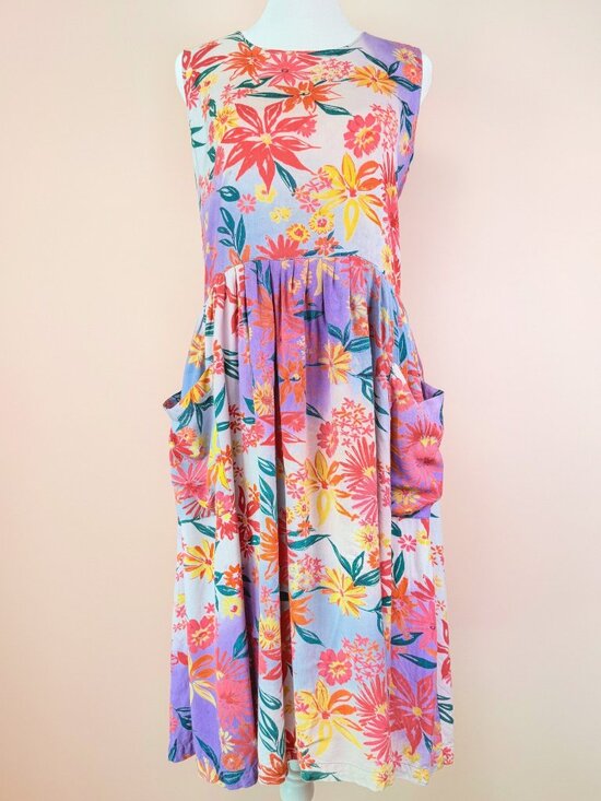 Vintage Dresses & Skirts - 90s Summer Festival Dress